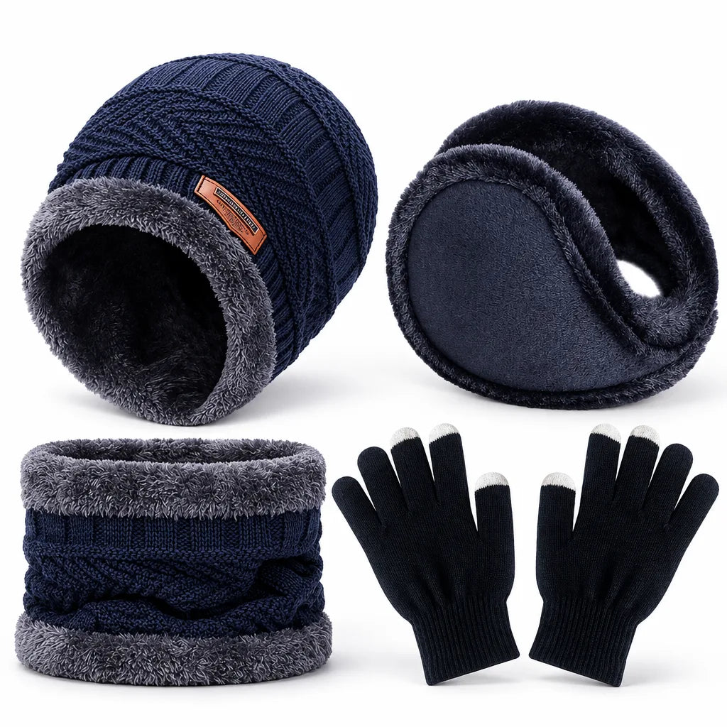 Bonnet écharpe gants | Neigeo