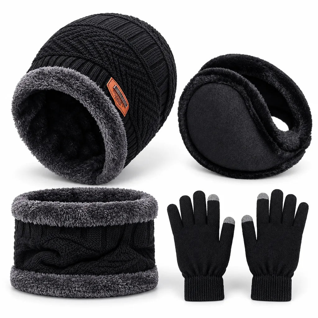 Ensemble bonnet echarpe | Hivernalys
