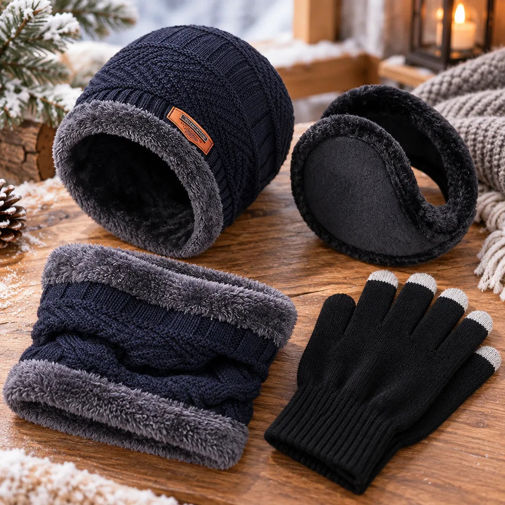 Bonnet écharpe gants | Neigeo
